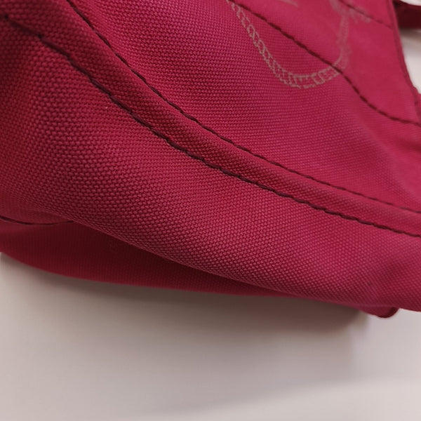 Denim Quilted Canvas Red