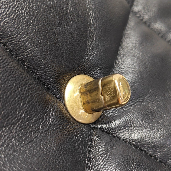 CHANEL 19 Small Quilted Lambskin Black
