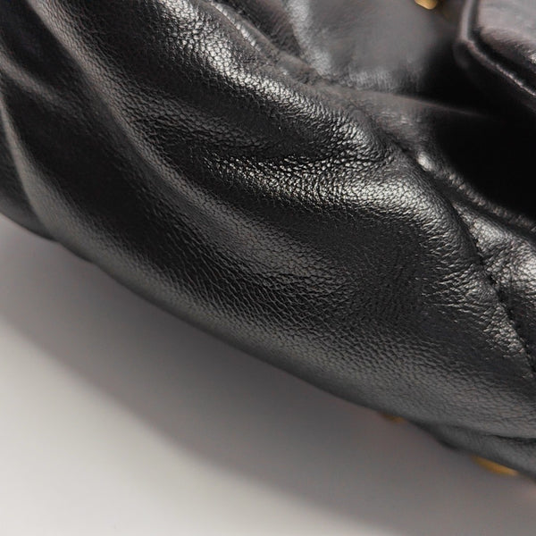 CHANEL 19 Small Quilted Lambskin Black