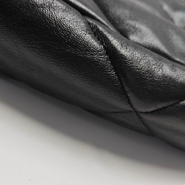 CHANEL 19 Small Quilted Lambskin Black