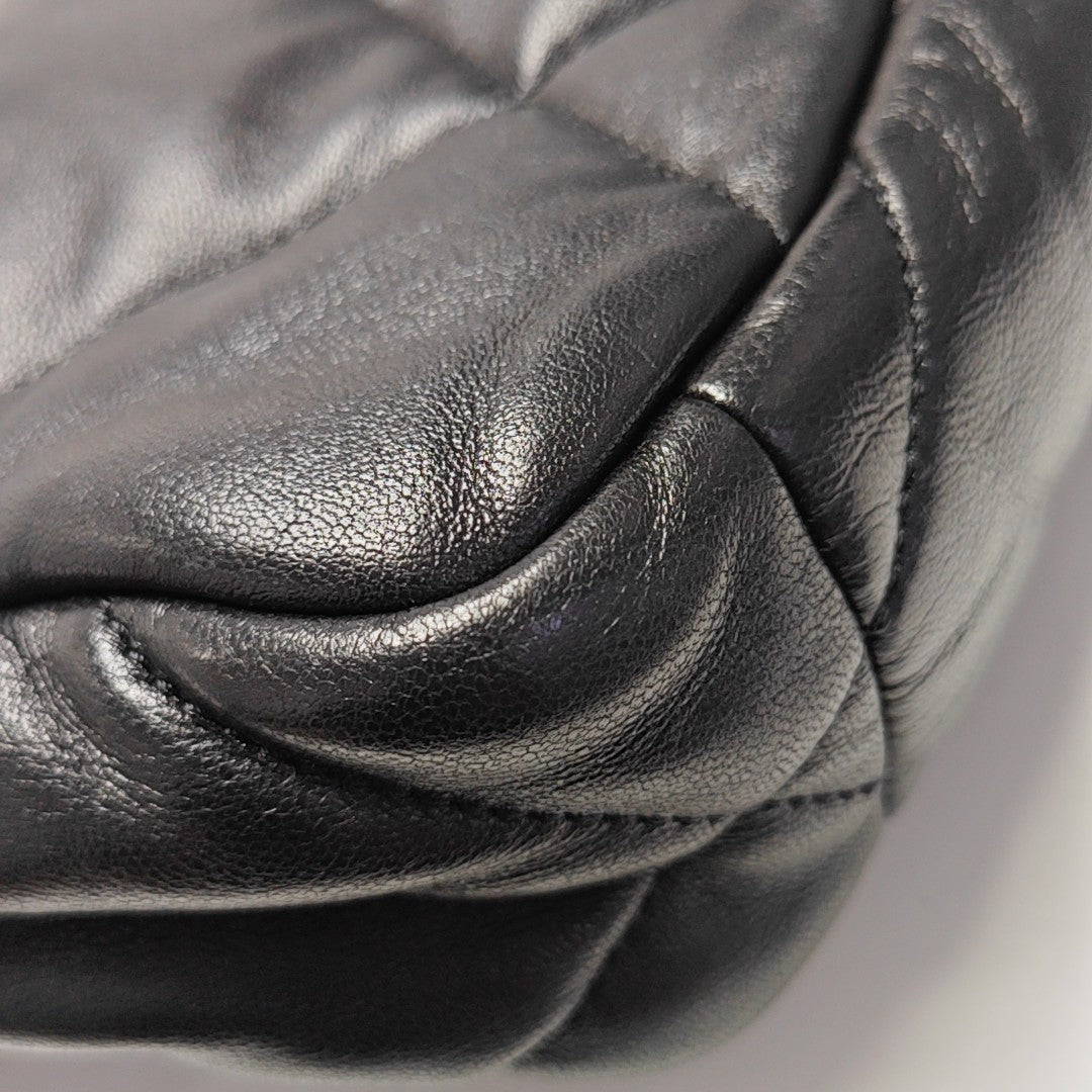 CHANEL 19 Small Quilted Lambskin Black