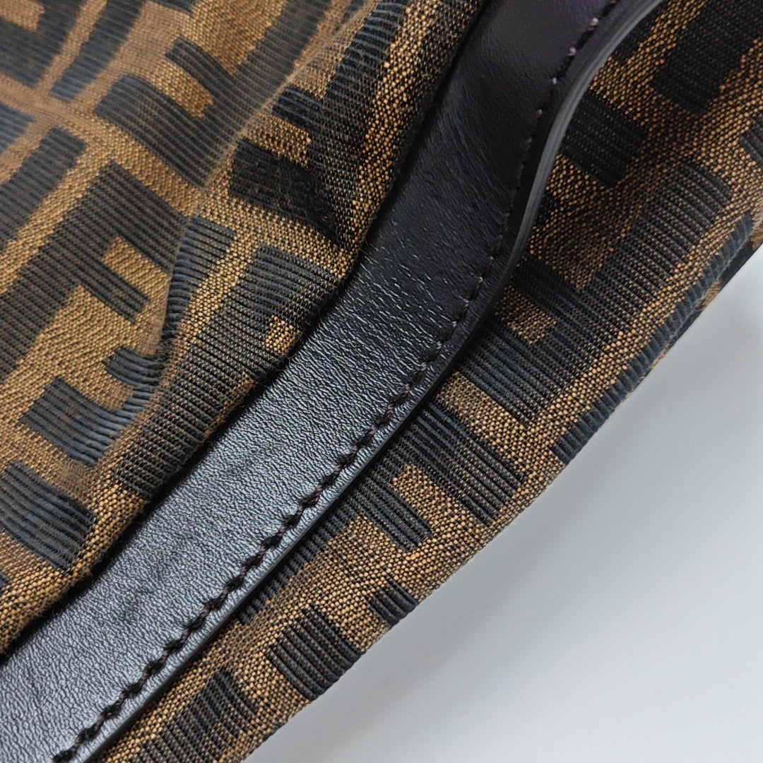 Canvas Shoulder Bag Brown