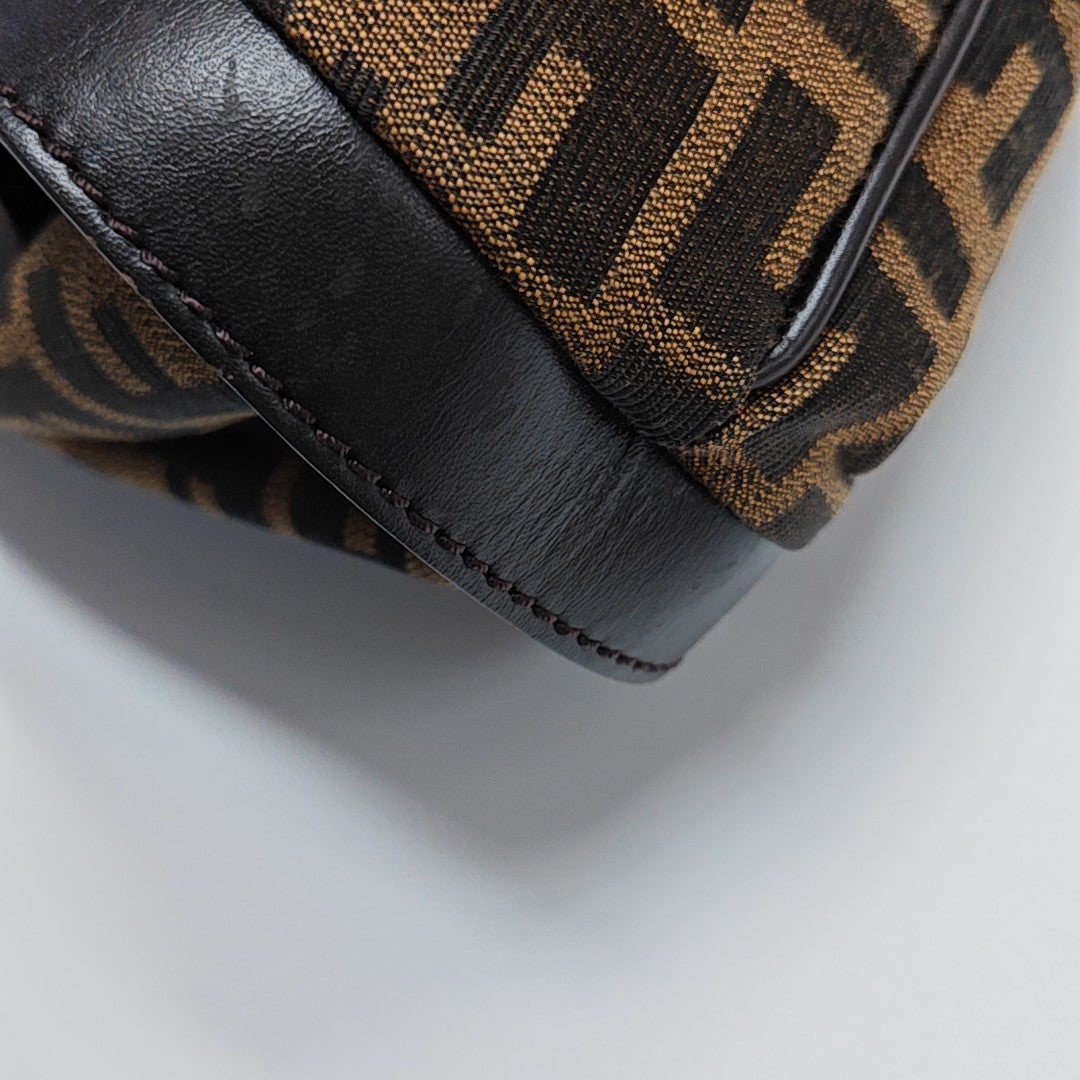 Canvas Shoulder Bag Brown