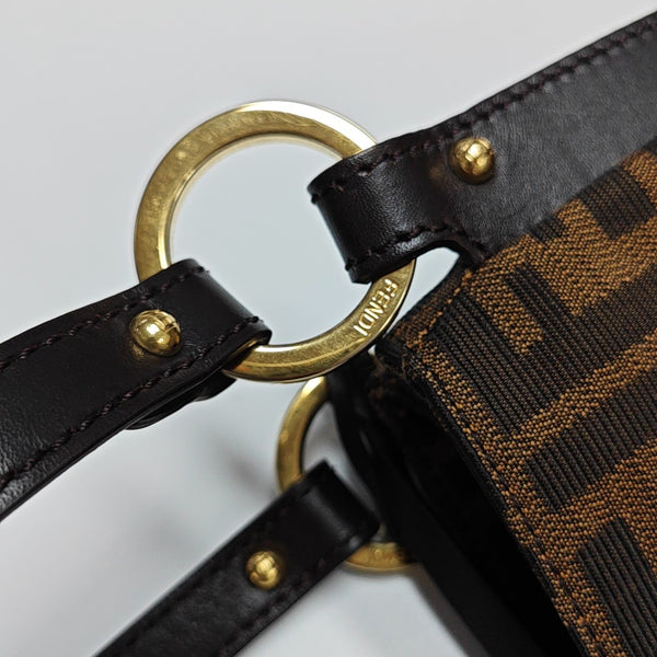 Canvas Shoulder Bag Brown