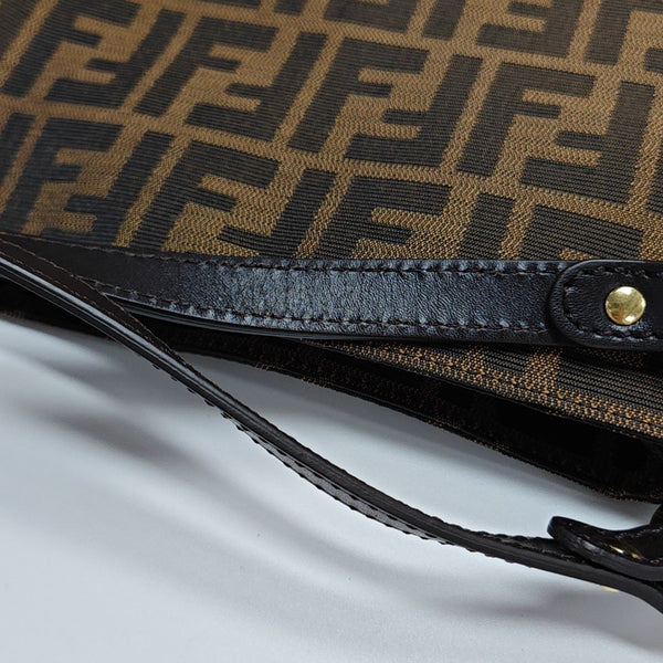 Canvas Shoulder Bag Brown