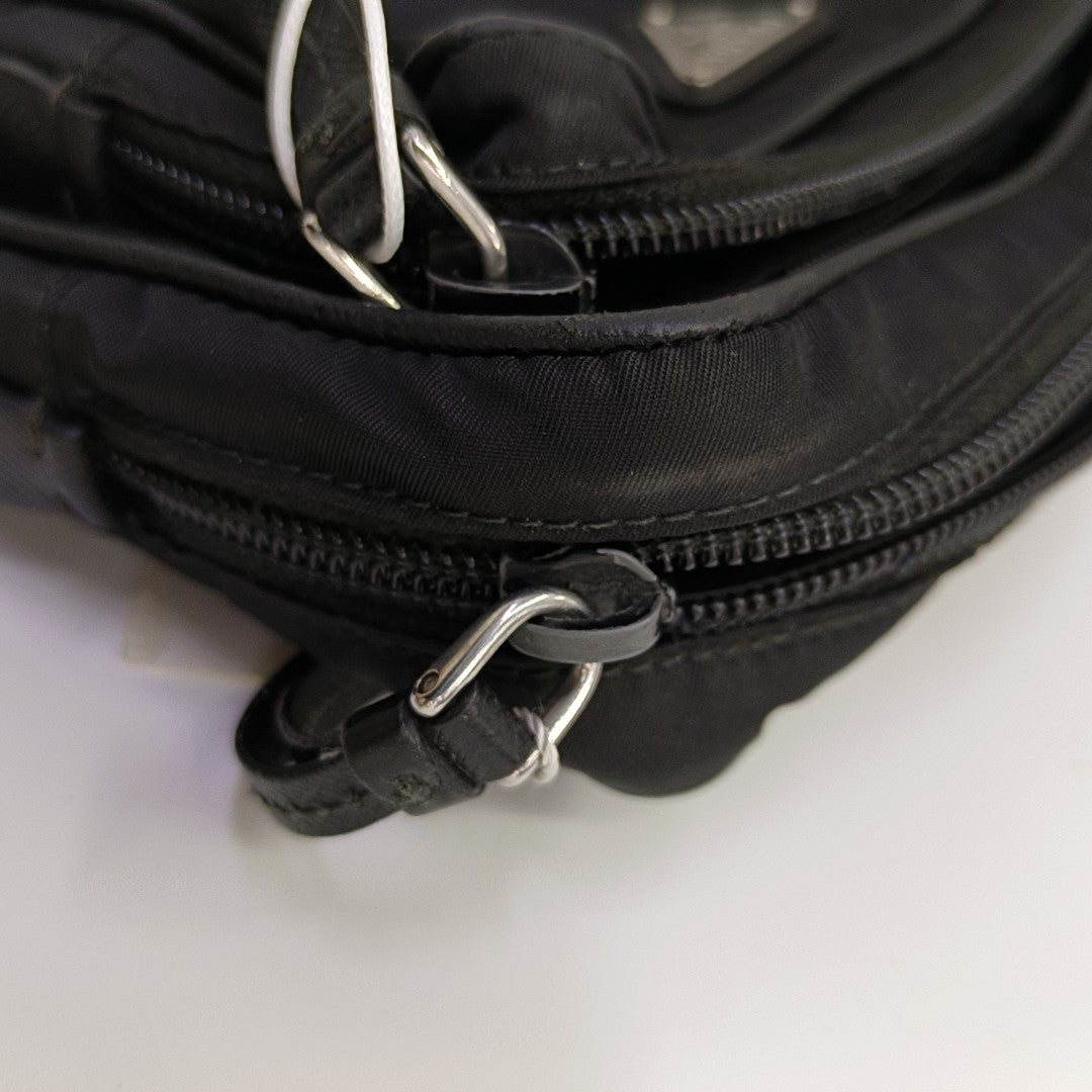 Nylon Belt Bag Black