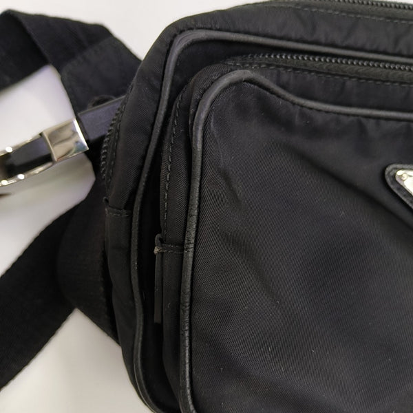 Nylon Belt Bag Black
