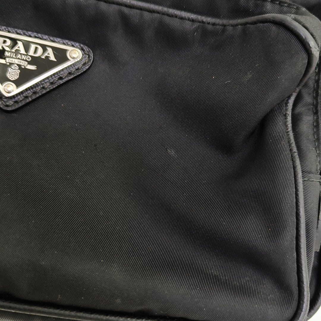 Nylon Belt Bag Black