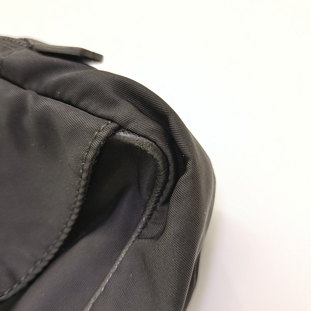 Nylon Belt Bag Black