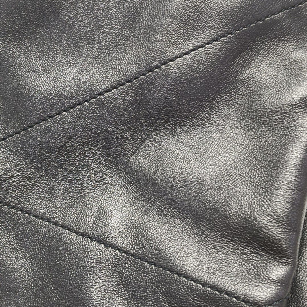 JAMIE 4.3 Quilted Lambskin Black