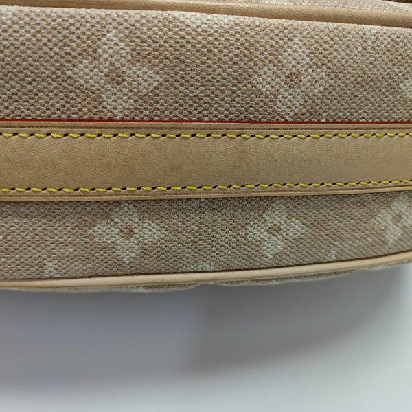 Monogram Coated Canvas Beige