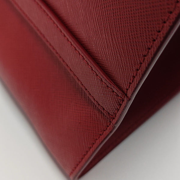 Calfskin Shoulder Bag Red