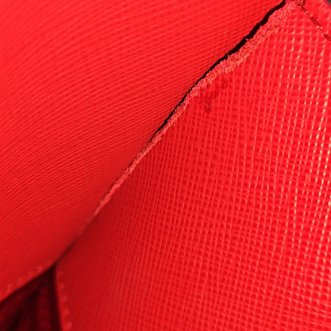 Calfskin Shoulder Bag Red
