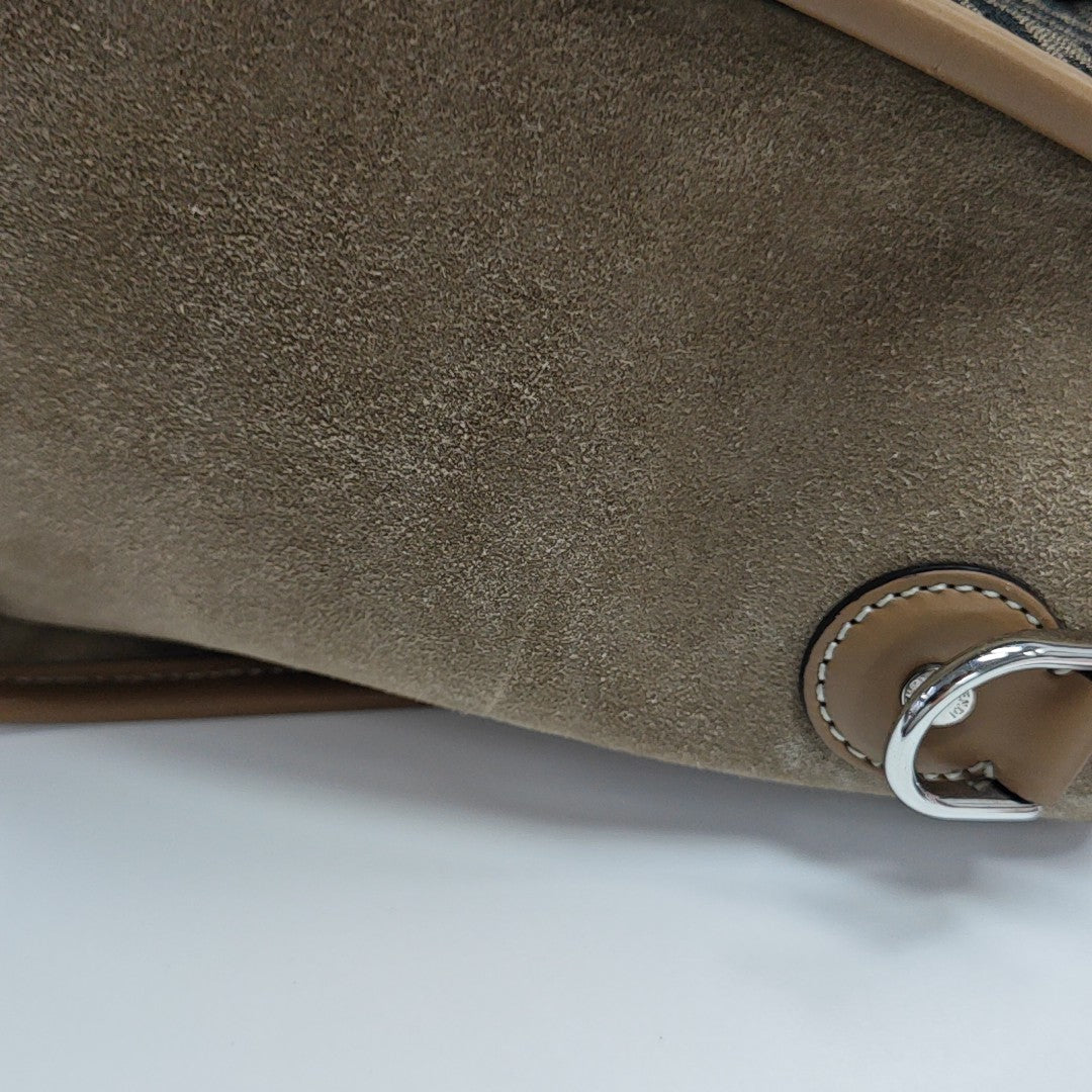Canvas Shoulder Bag Brown