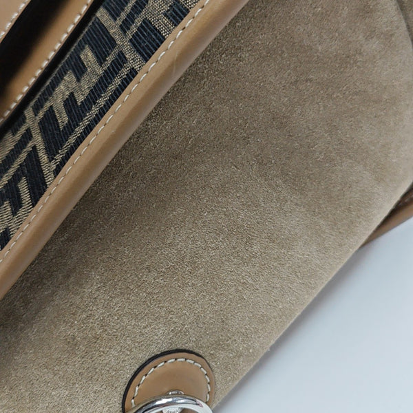 Canvas Shoulder Bag Brown