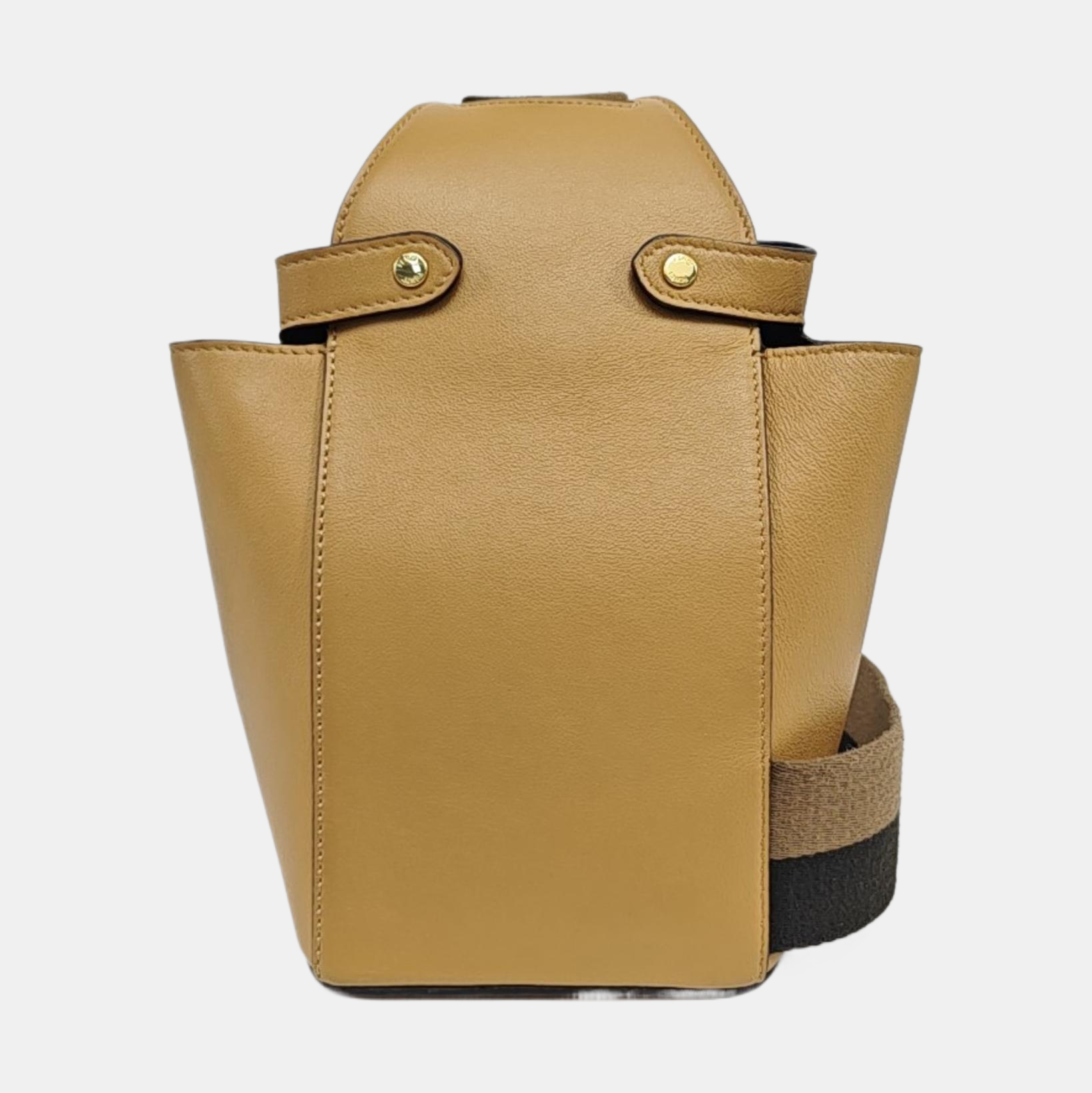 Calfskin Shoulder Bag Brown