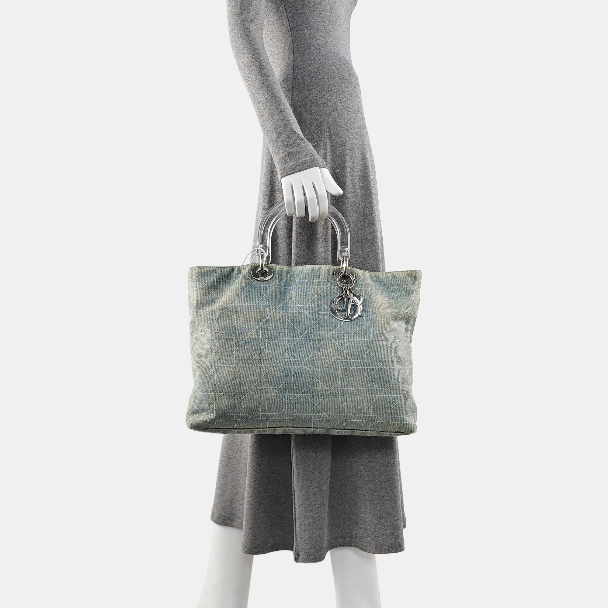 Diorissimo Cannage Canvas Blue