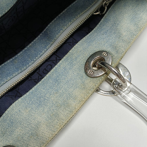 Diorissimo Cannage Canvas Blue