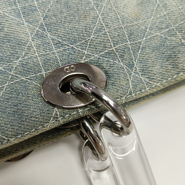 Diorissimo Cannage Canvas Blue