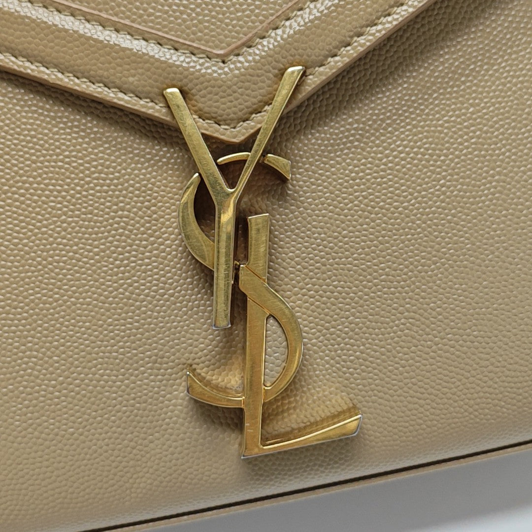 CASSANDRA Mini Calfskin Beige