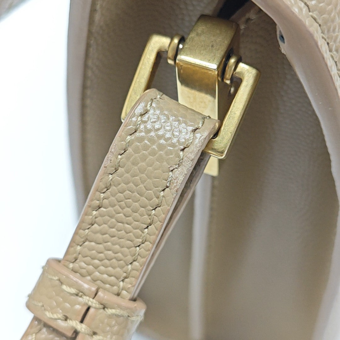 CASSANDRA Mini Calfskin Beige