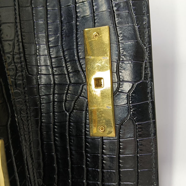 MANHATTAN Small Calfskin Black