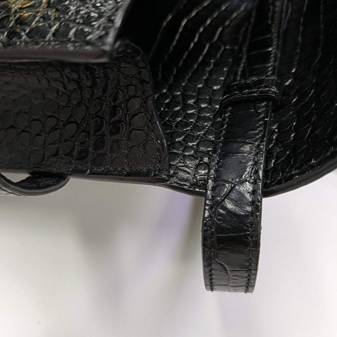 MANHATTAN Small Calfskin Black