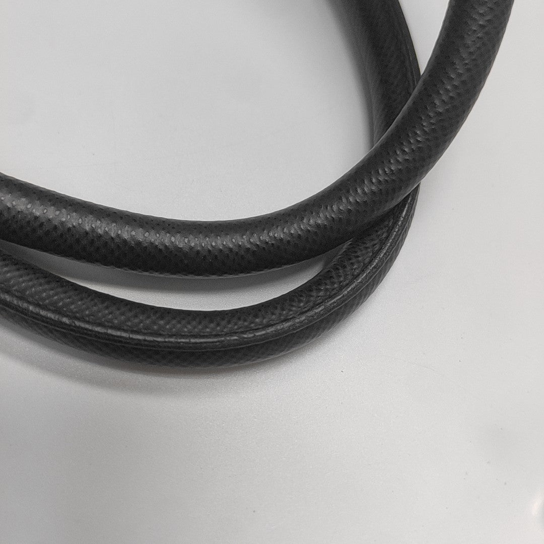 Double Large Saffiano Calfskin Black