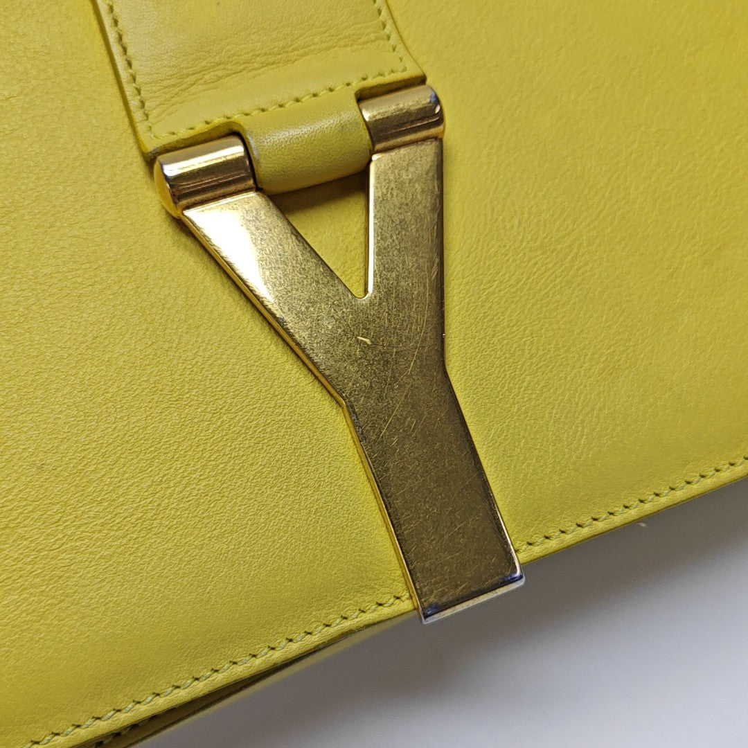 CHYC Y LIGNE Calfskin Yellow