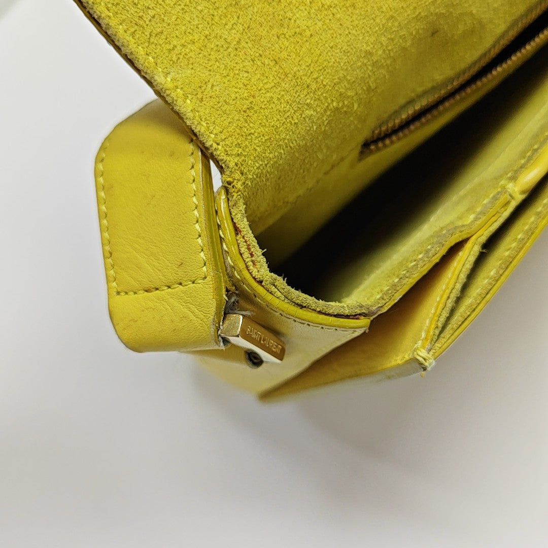 CHYC Y LIGNE Calfskin Yellow