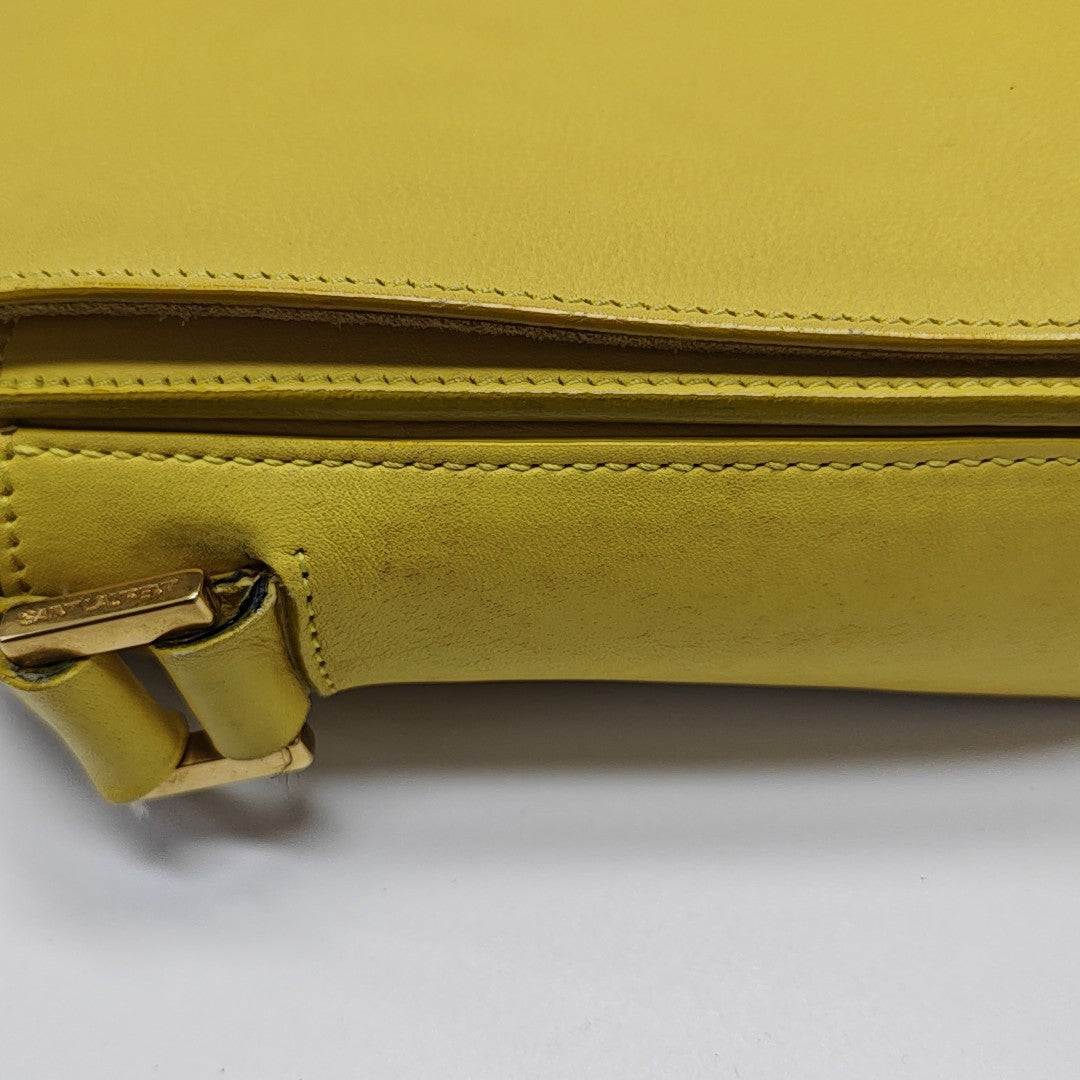 CHYC Y LIGNE Calfskin Yellow