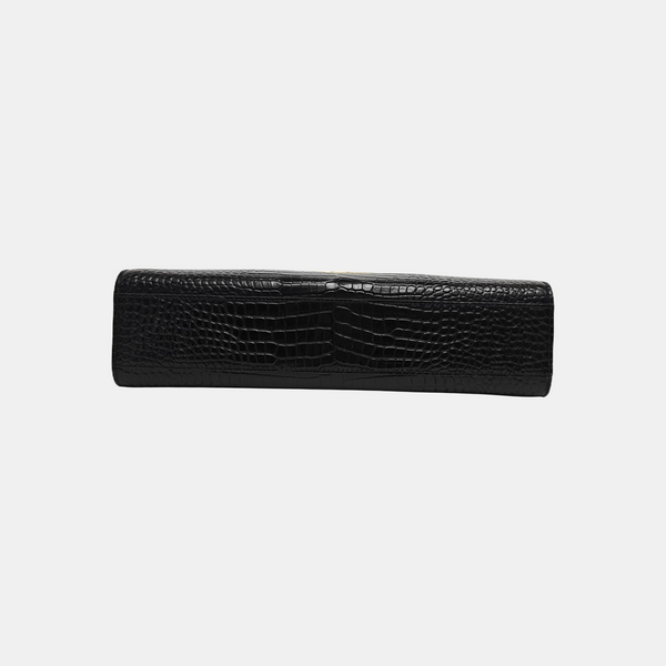 MANHATTAN Medium Calfskin Black