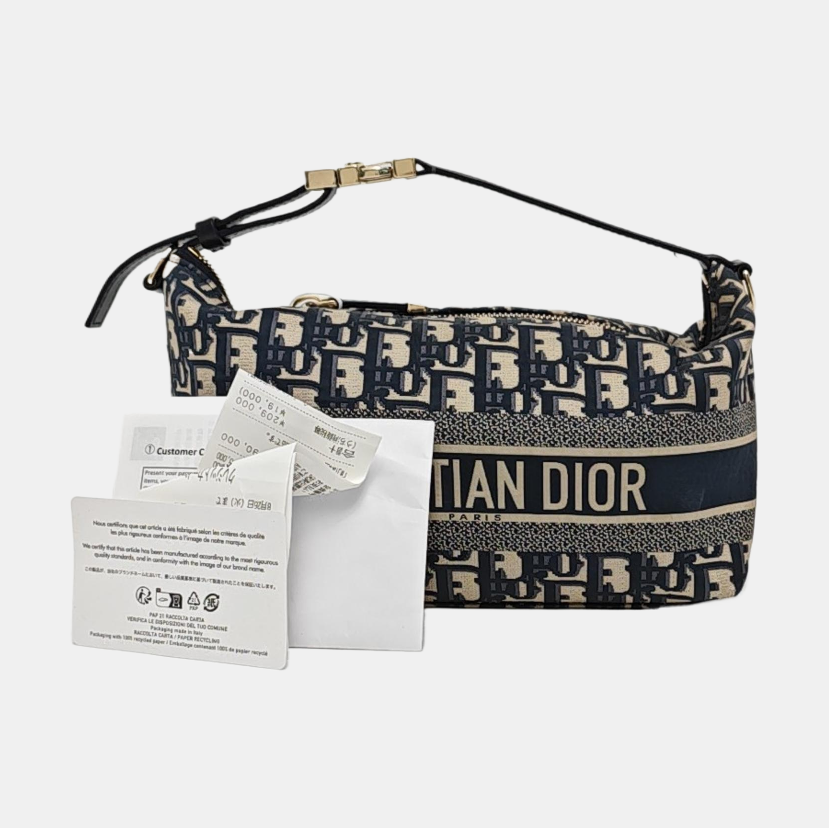 Diortravel Nomad Medium Canvas Blue