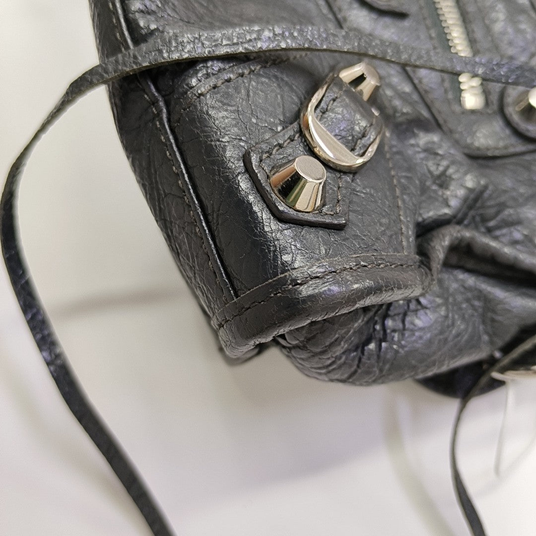 Classic City Mini Lambskin Gray