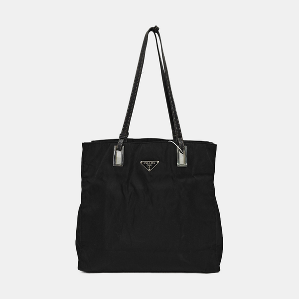 Nylon Tote Bag Black