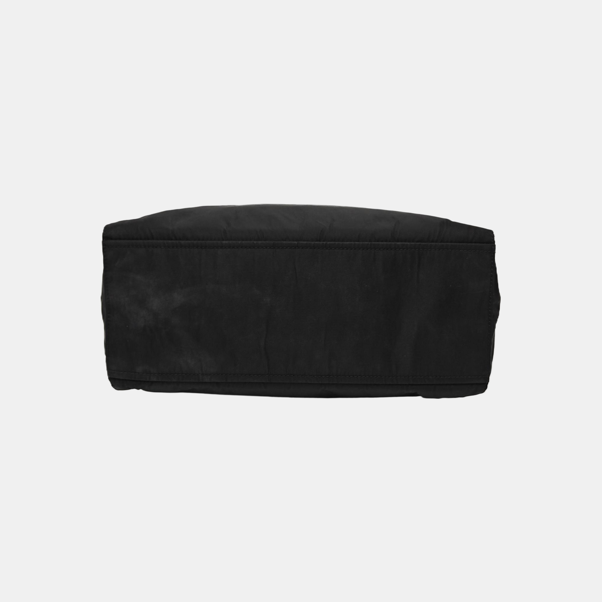 Nylon Tote Bag Black