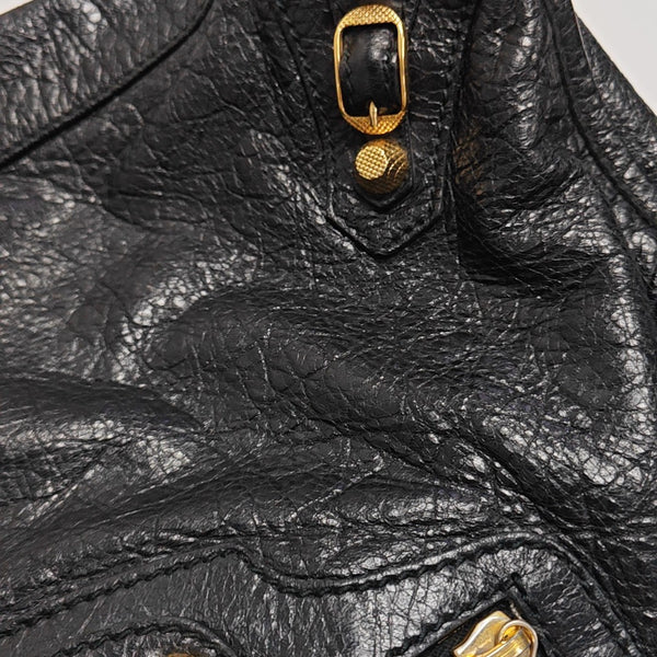 Classic City Medium Lambskin Black