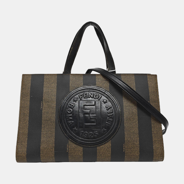 Coated Canvas Crossbody Bag Multicolor