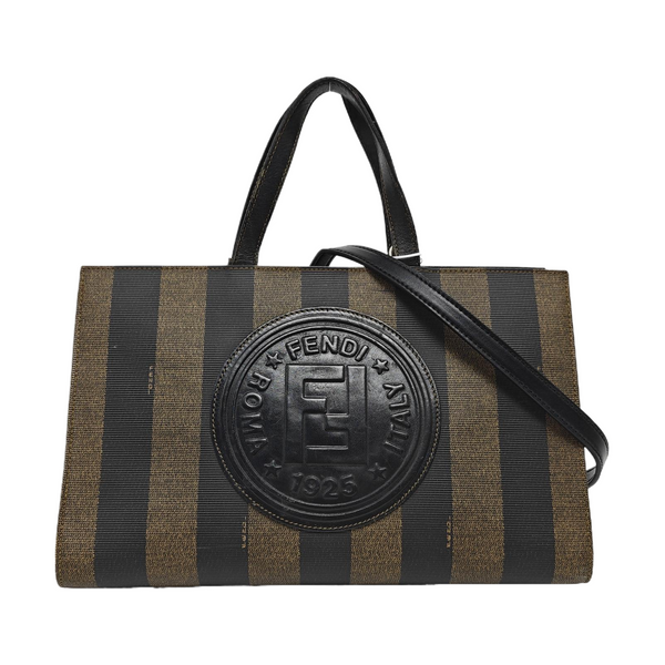 Coated Canvas Crossbody Bag Multicolor