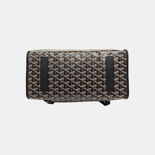 Saint Léger Coated Canvas Black
