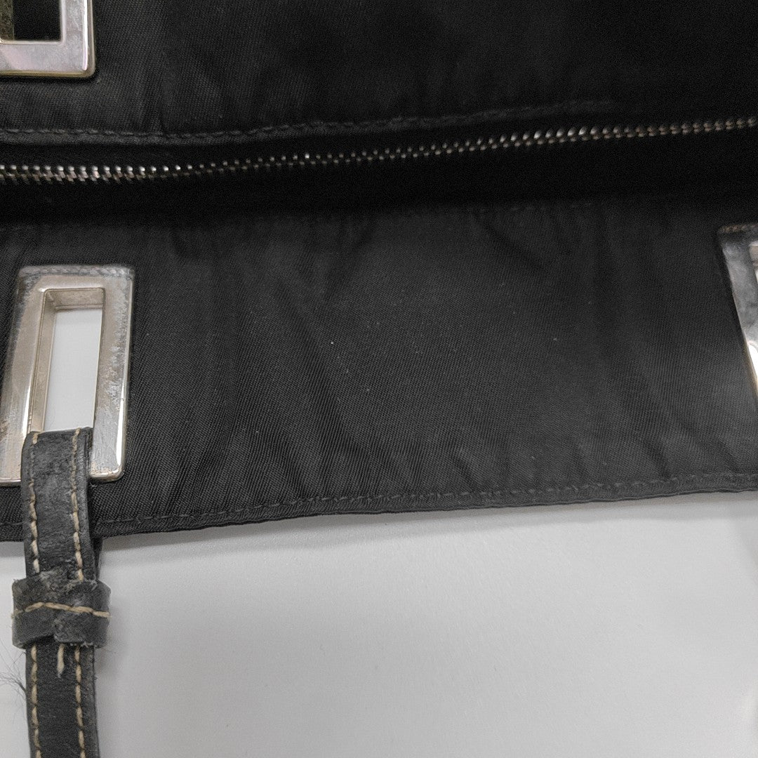 Nylon Tote Bag Black