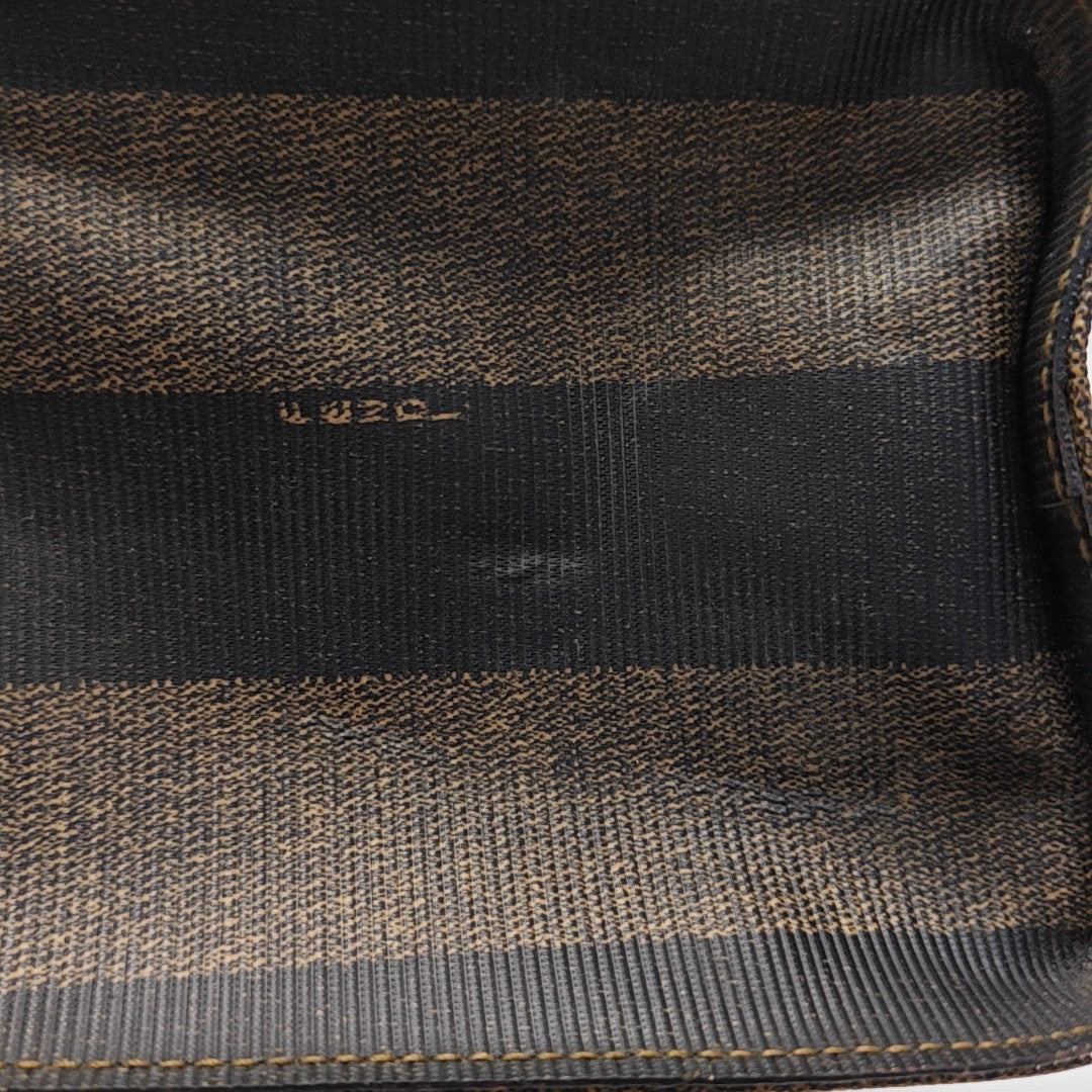 Coated Canvas Crossbody Bag Multicolor