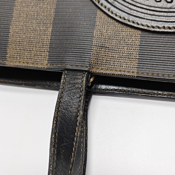 Coated Canvas Crossbody Bag Multicolor