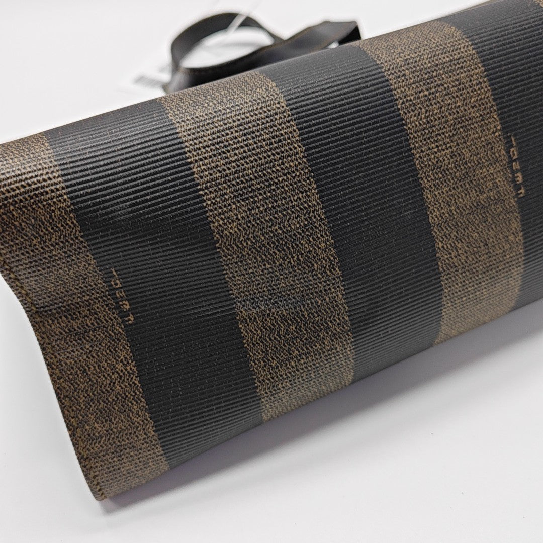 Coated Canvas Crossbody Bag Multicolor