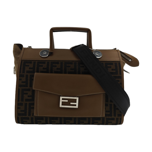 Canvas Shoulder Bag Brown