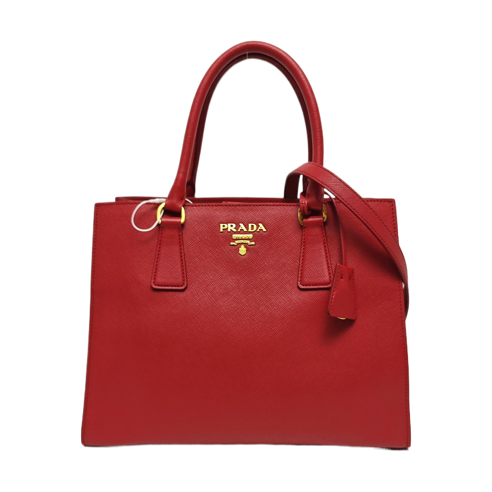 Calfskin Shoulder Bag Red