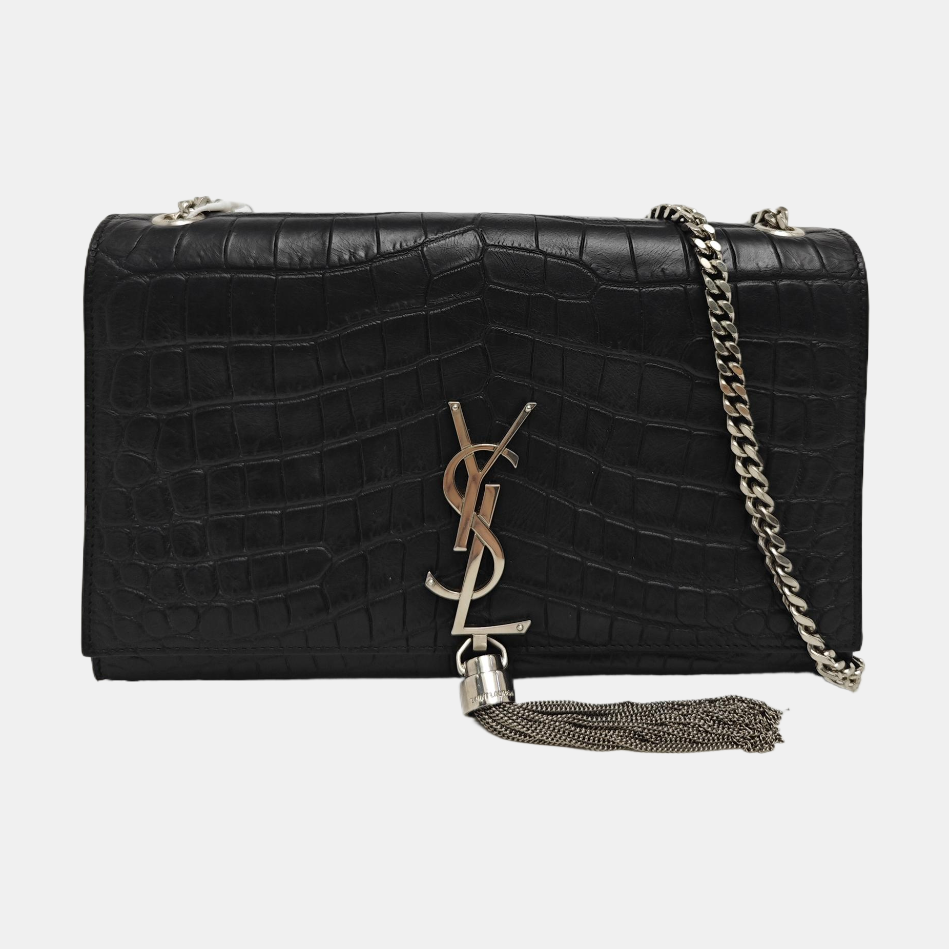 KATE Medium Calfskin Black