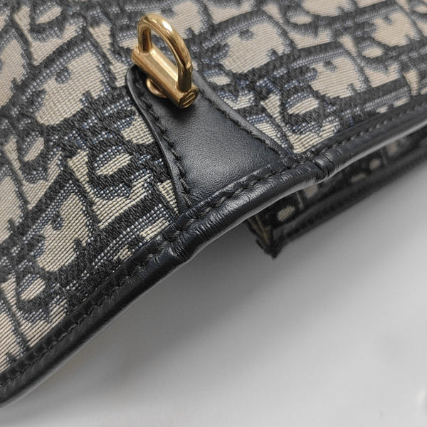 Dioraddict Oblique Canvas Blue