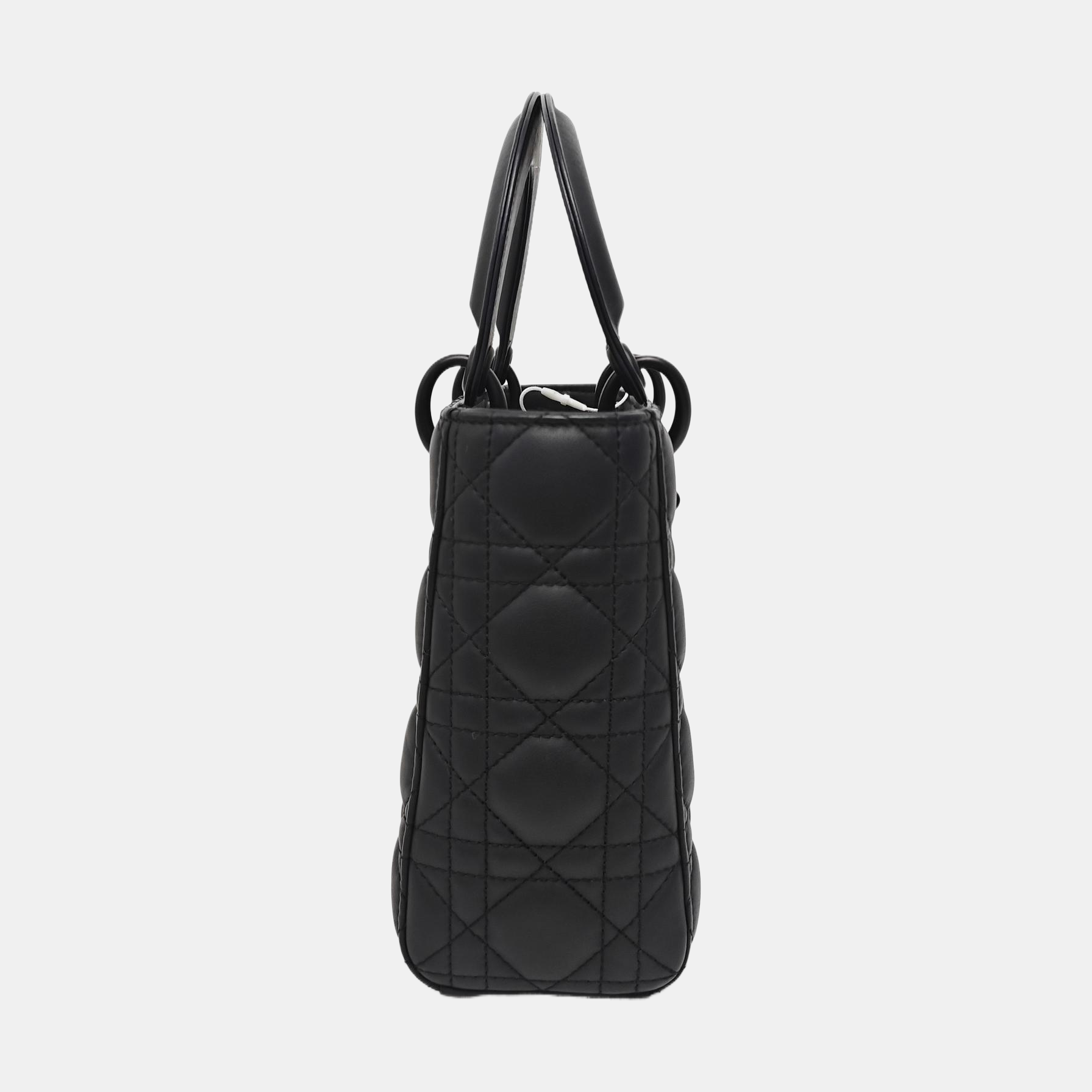 Lady Dior Small Cannage Calfskin Black