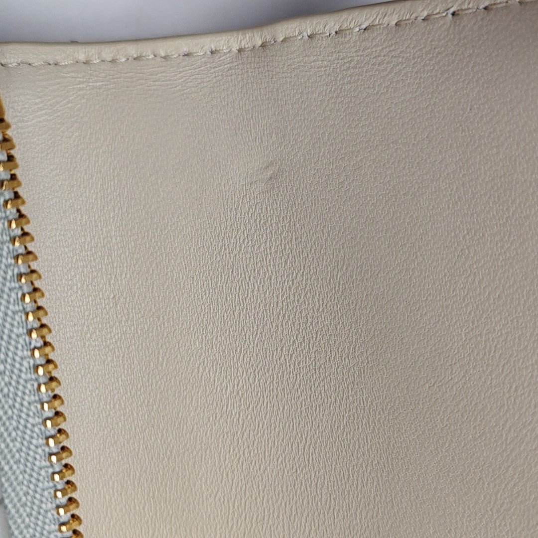 Miss Caro Mini Cannage Lambskin Gray